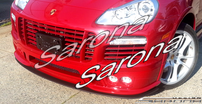 Custom Porsche Cayenne  SUV/SAV/Crossover Front Lip/Splitter (2007 - 2012) - $890.00 (Part #PR-013-FA)